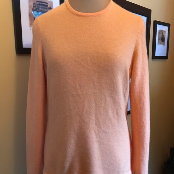 Land’s End 100% Cashmere Crew Neck Sweater - Picture 2 of 6